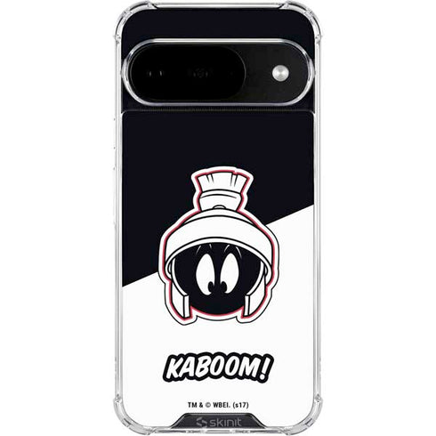 Looney Tunes Retro Marvin The Martian Google Pixel 10 Clear Case